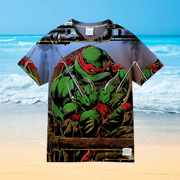 Angry Raphael |Universal Hawaiian Shirt