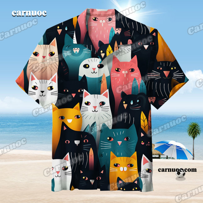 Cute Cats - The Purrfect Fashion Statement for Cat Lovers l Hawaiian Shirt