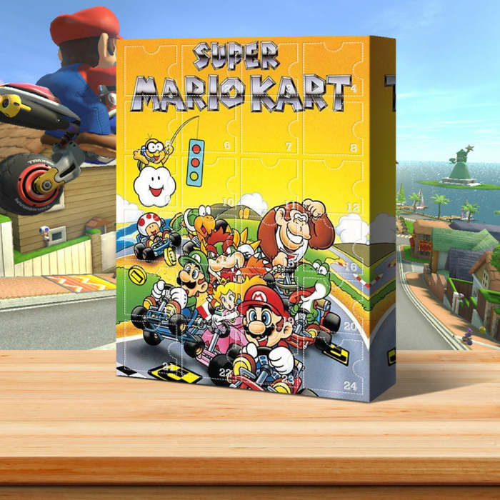 Mario Kart Advent Calendar -- The One With 24 Little Doors