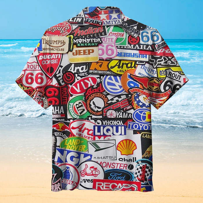 World famous car brand | Hawaiian shirt