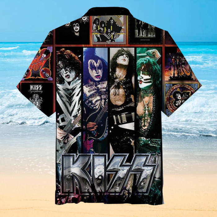 KISS The Albums|Universal Hawaiian Shirt