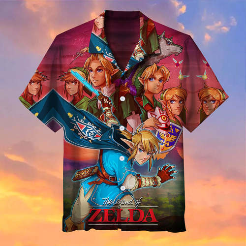 The Legend of Zelda Unisex Hawaiian Shirt