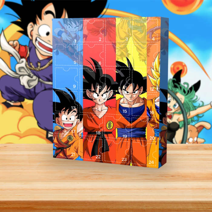 Dragon Balls Advent Calendar -- The One With 24 Little Doors