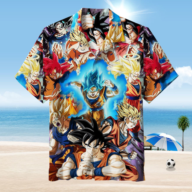 Son Goku - Dragon Ball  |Unisex Hawaiian Shirt