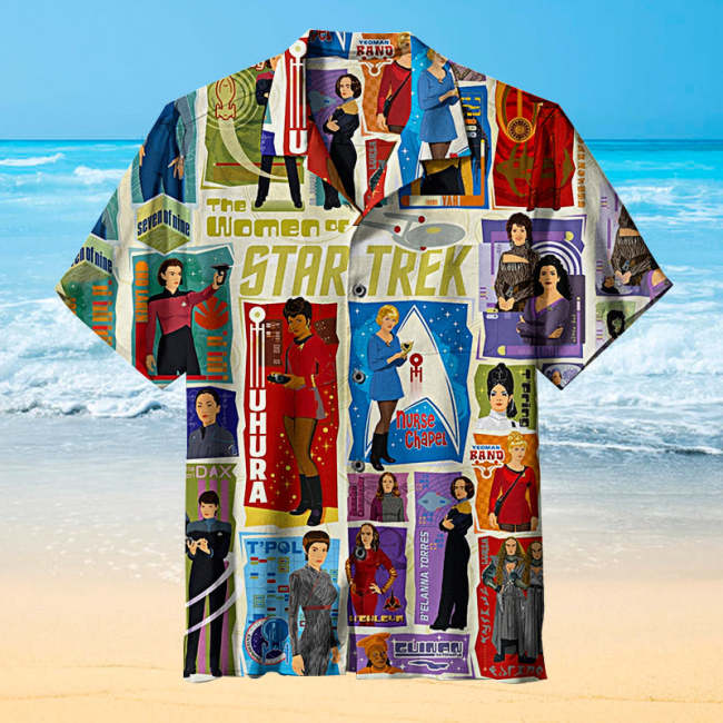 The Women of Star Trek|Universal Hawaiian Shirt