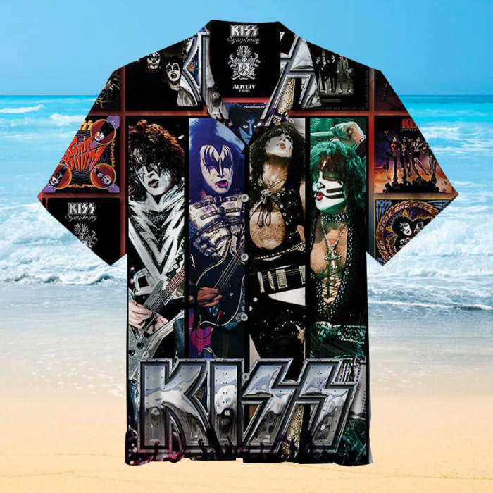 KISS The Albums|Universal Hawaiian Shirt