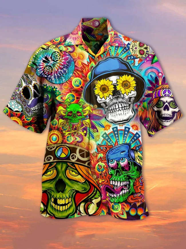 Skeleton's Joy Universal Hawaiian Shirt