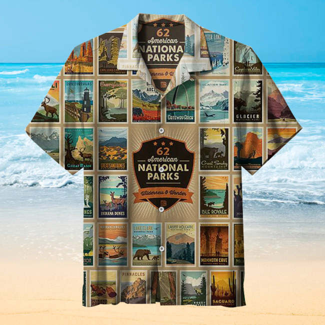 National Park Wilderness Wonders |Universal Hawaiian Shirt