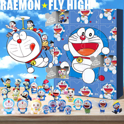 Doraemon Advent Calendar -- The One With 24 Little Doors