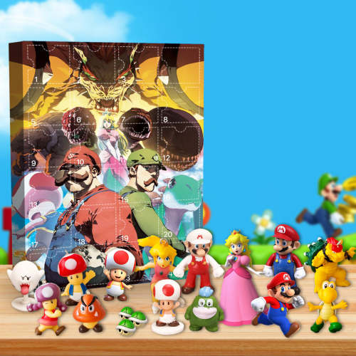 2024 Mario Advent Calendar -- The One With 24 Little Doors