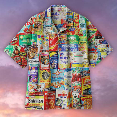 Classic Delicious Snacks Universal Hawaiian Shirt