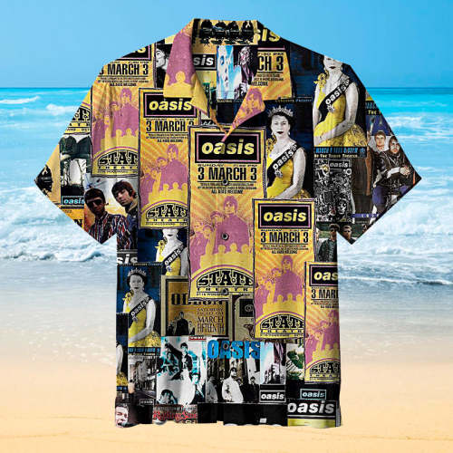 Oasis Collage |Universal Hawaiian Shirt
