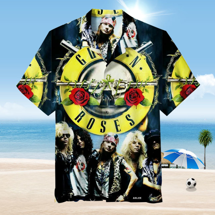 Guns N' Roses |Unisex Hawaiian Shirt