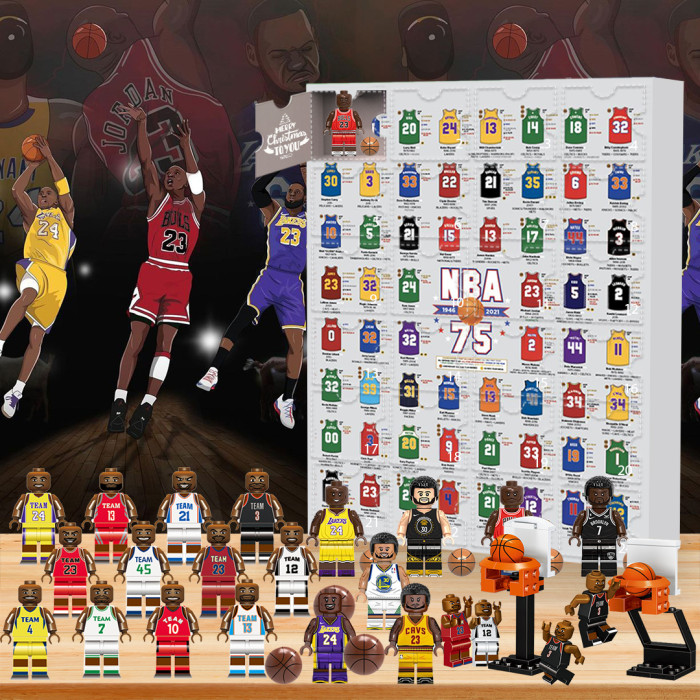 2024 NBA Lego (toys) Advent Calendar🎁24 Gifts Are In It