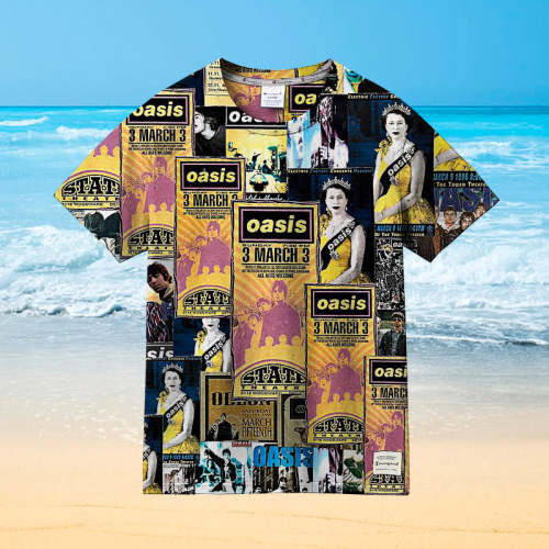 Oasis Collage |Universal Hawaiian Shirt