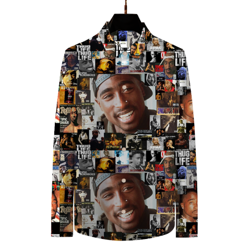 Tupac Shakur Long Sleeve Shirt