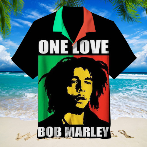 bob marley| Unisex Hawaiian Shirt