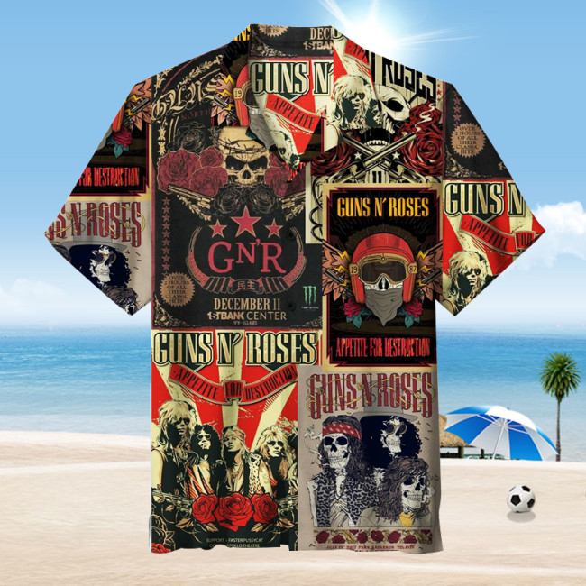 Guns N' Roses |Unisex Hawaiian Shirt