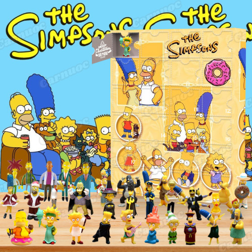 The Simpsons Advent Calendar -- The One With 24 Little Doors