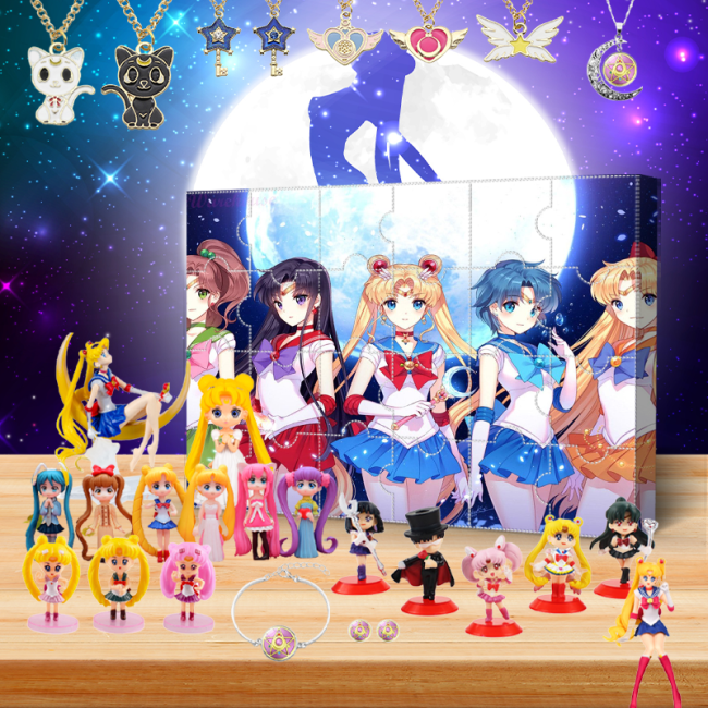 Sailor Moon Advent Calendar24 Gifts Are In It