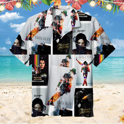 The king of pop Michael Jackson | Unisex Hawaiian Shirt