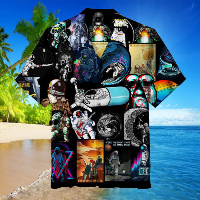 NASA Space Science |Unisex Hawaiian Shirt