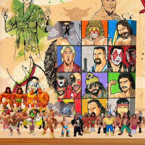 2025 WWE Advent Calendar -- The One With 24 Little Doors