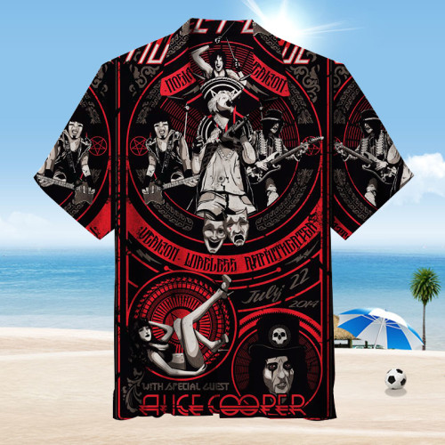 Mötley Crüe | Unisex Hawaiian Shirt