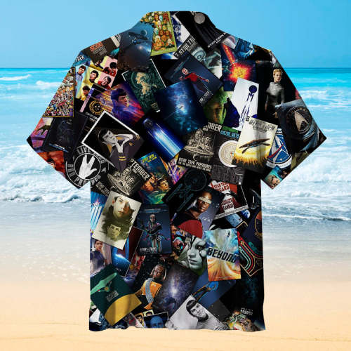 Star Trek Collage 2|Universal Hawaiian Shirt