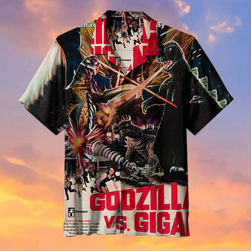 Release Of Godzilla Vs. Gigan|Universal Hawaiian Shirt