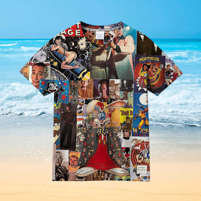 Characters Collage |Universal Hawaiian Shirt