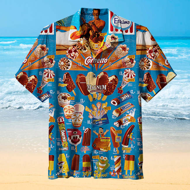 Oh, those old summers, those old ice creams |Unisex Hawaiian Shirt