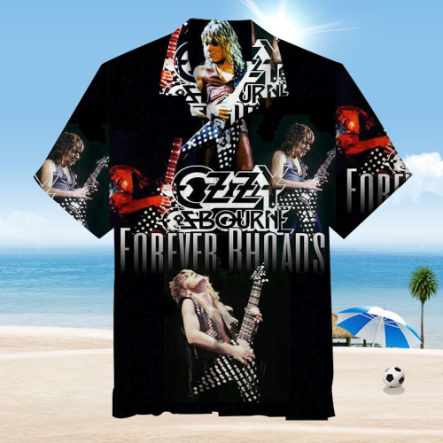 Ozzy - forever rhoads | Unisex Hawaiian Shirt