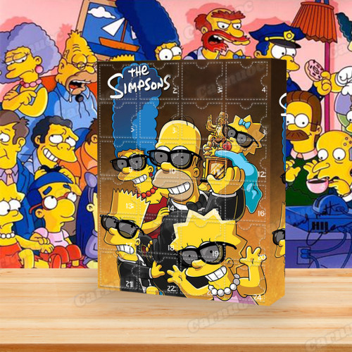 The Simpsons Advent Calendar -- The One With 24 Little Doors