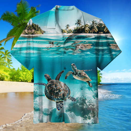 sea ​​turtle |Unisex Hawaiian Shirt