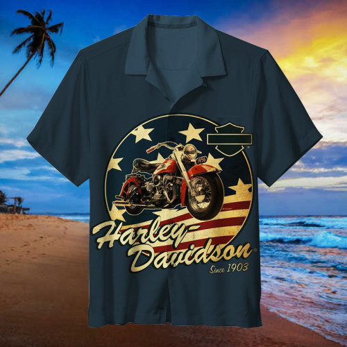 Harley-Davidson Hawaiian Shirt