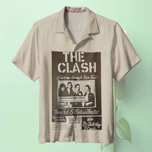 The Clash | Unisex Hawaiian Shirt