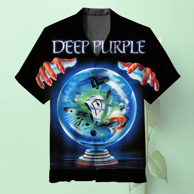 Deep Purple | Unisex Hawaiian Shirt