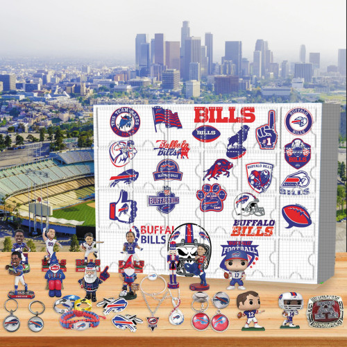 2024 Christmas Buffalo Bills Advent calendar-- The One With 24 Little Doors