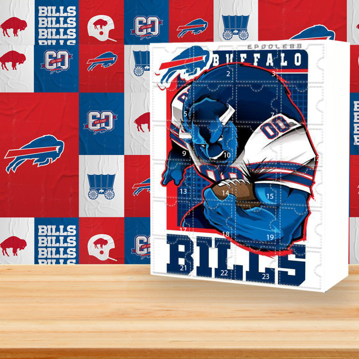 Buffalo Bills Advent Calendar -- The One With 24 Little Doors