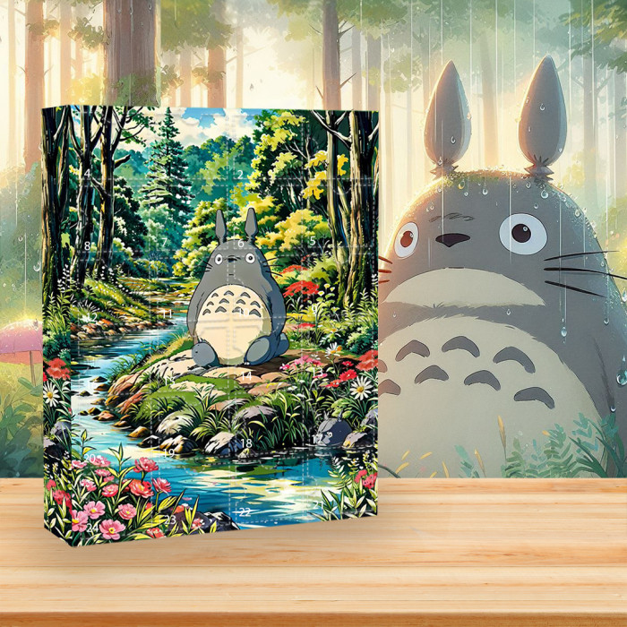 My Neighbor Totoro Advent Calendar -- The One With 24 Little Doors