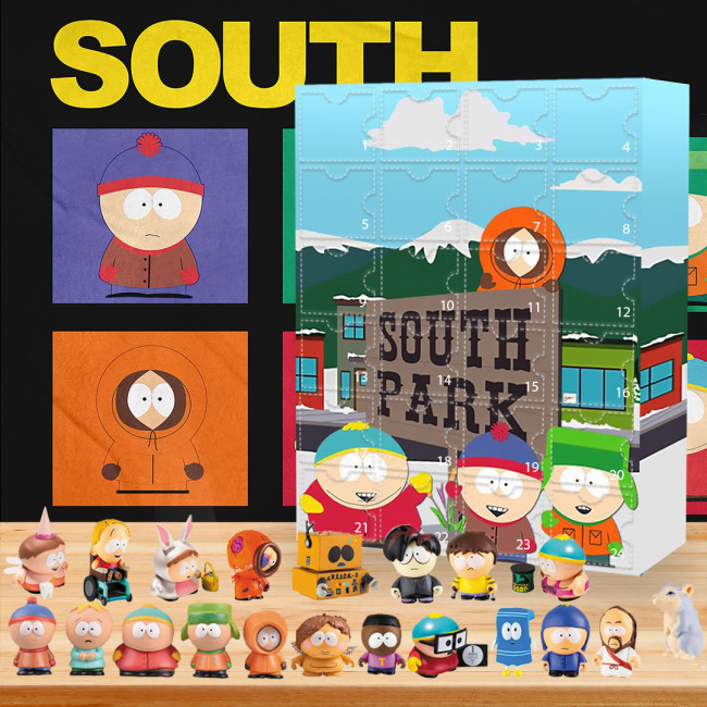 South Park Advent Calendar -- The One With 24 Little Doors