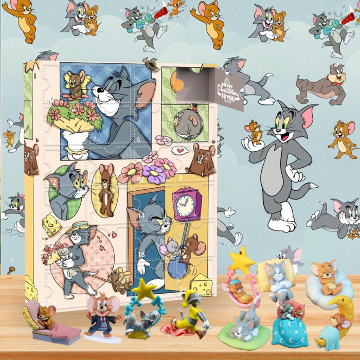 Tom and Jerry Advent Calendar -- The One With 24 Little Doors