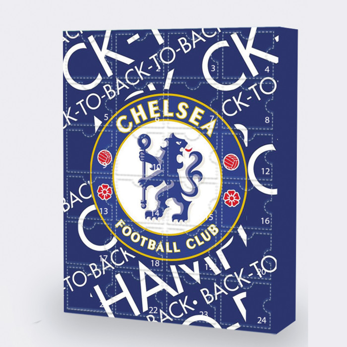 Chelsea Football Advent calendar-- The One With 24 Little Doors