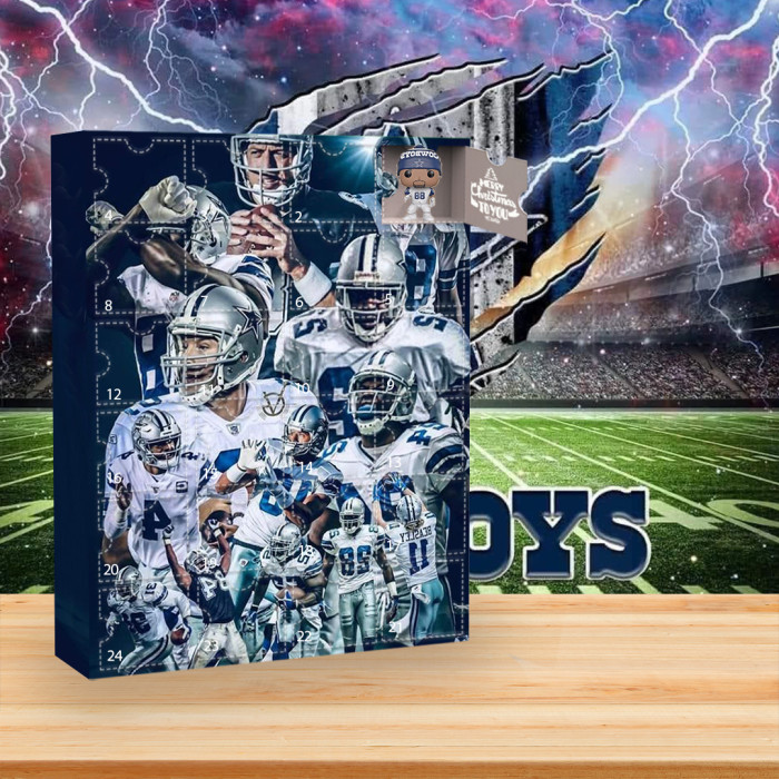 Dallas Cowboys Advent Calendar 🎁24 Gifts Are In It