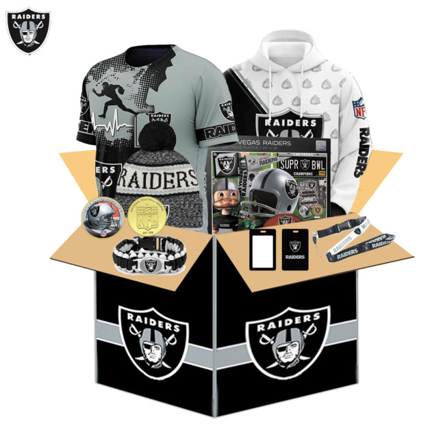 Las Vegas Raiders BOX – The Best Gifts Pack for NFL Fans