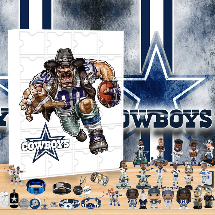 NEW Dallas Cowboys Advent Calendar 🎁24 Gifts Are In It