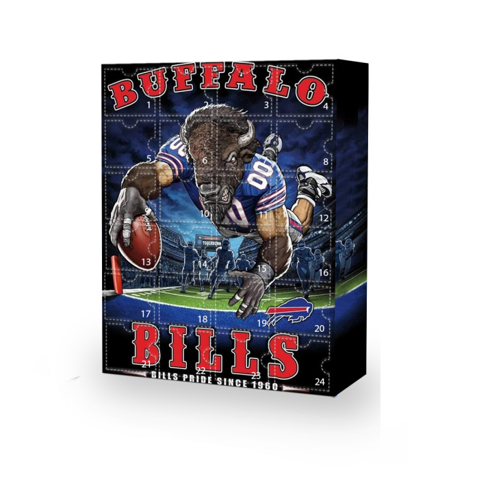 Buffalo Bills Advent Calendar The One With 24 Little Doors