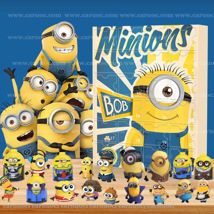 Minions Advent Calendar -- The One With 24 Little Doors