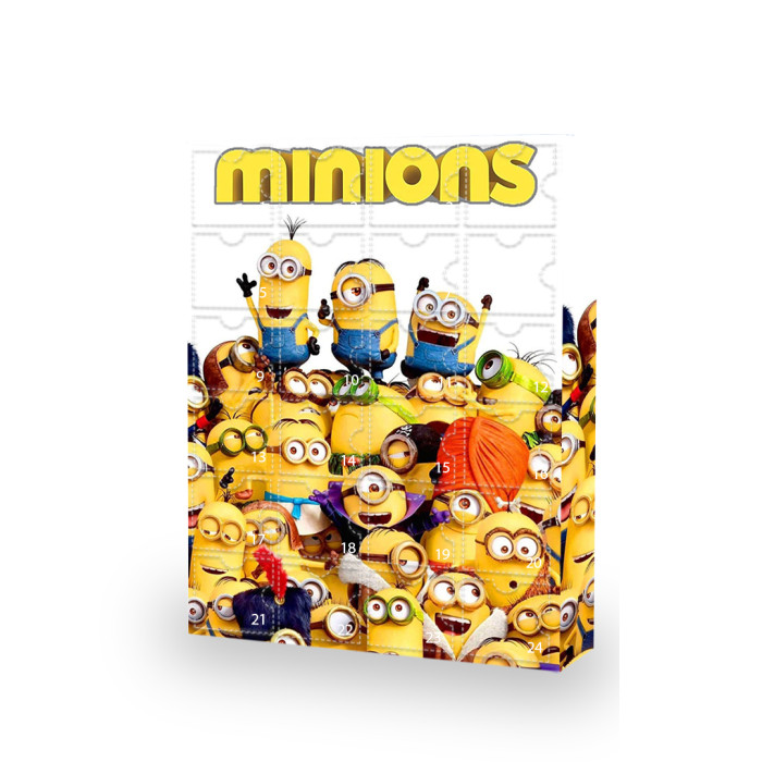 Minions Advent Calendar -- The One With 24 Little Doors